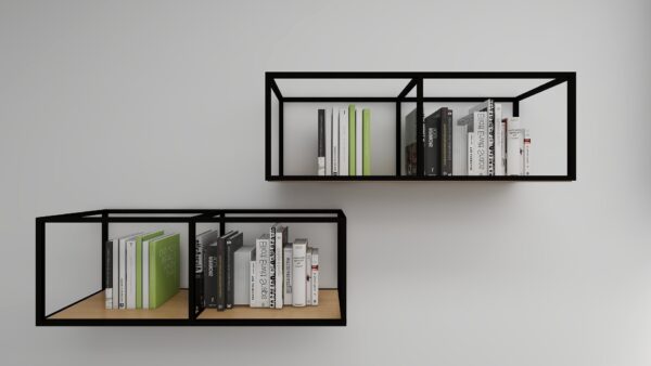 E cube shelving